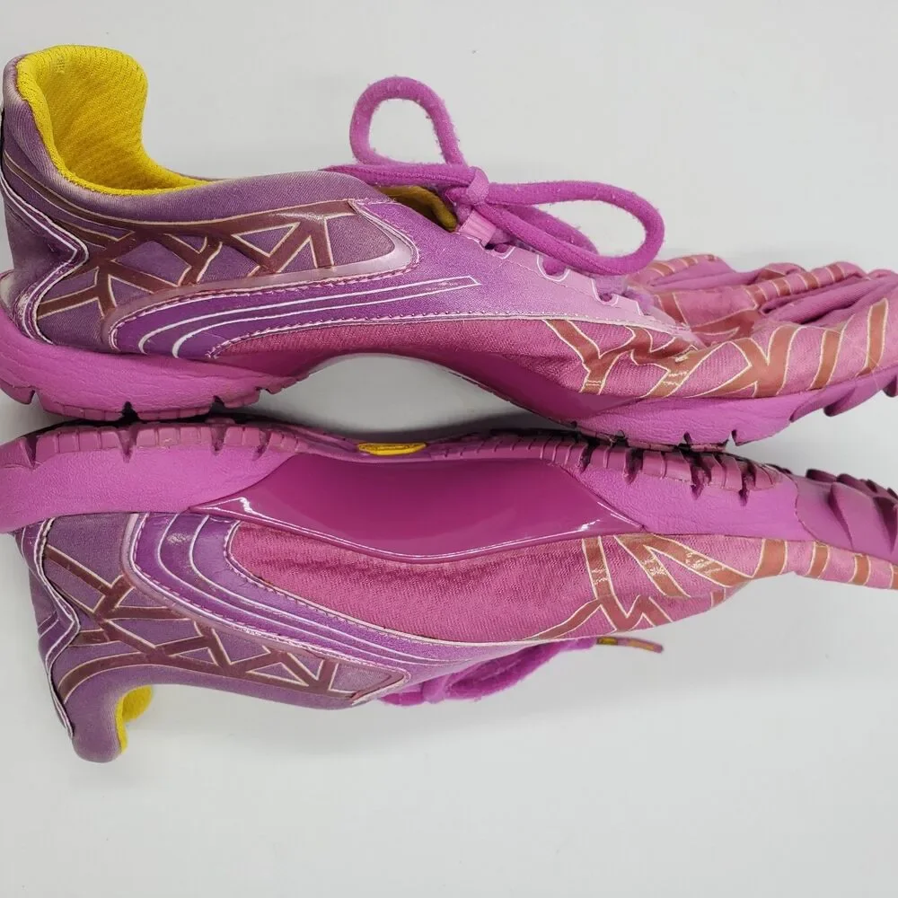 Vibram FiveFingers Shoes Womens 40 US 8.5 9 Pink Purple Minimalist Barefoot Run